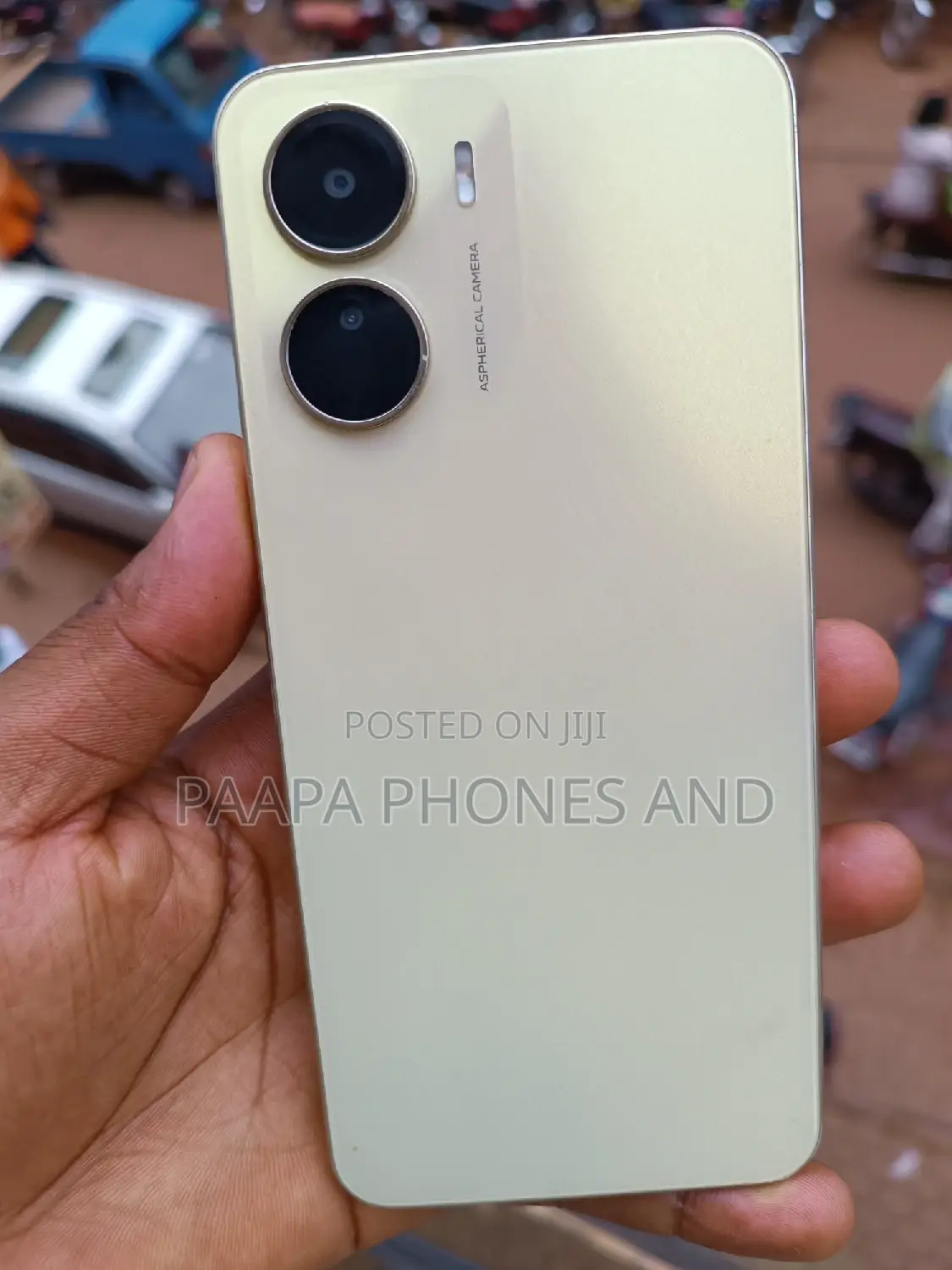 Vivo Y16 64 GB Yellow