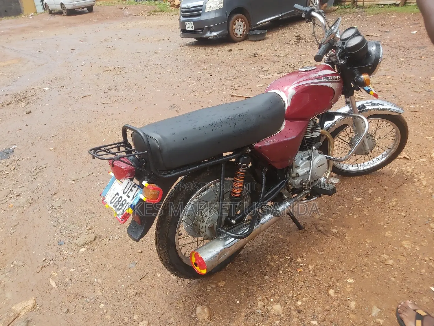 Bajaj Boxer 100 2018 Red