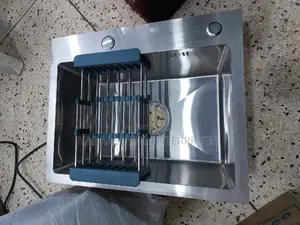 40×50 Heavy Duty Executive Worktop Kitchen Sink Silver