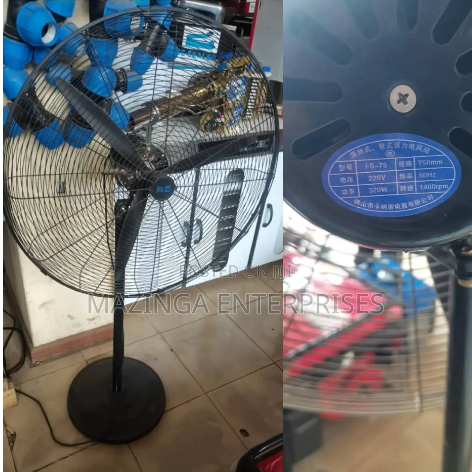750mm Heavy-Duty Industrial,Confrence Room,Bar,Resturant Fan
