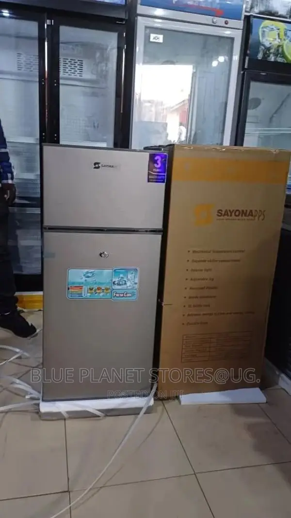 SAYONA 108litres Double Door Refrigerators 