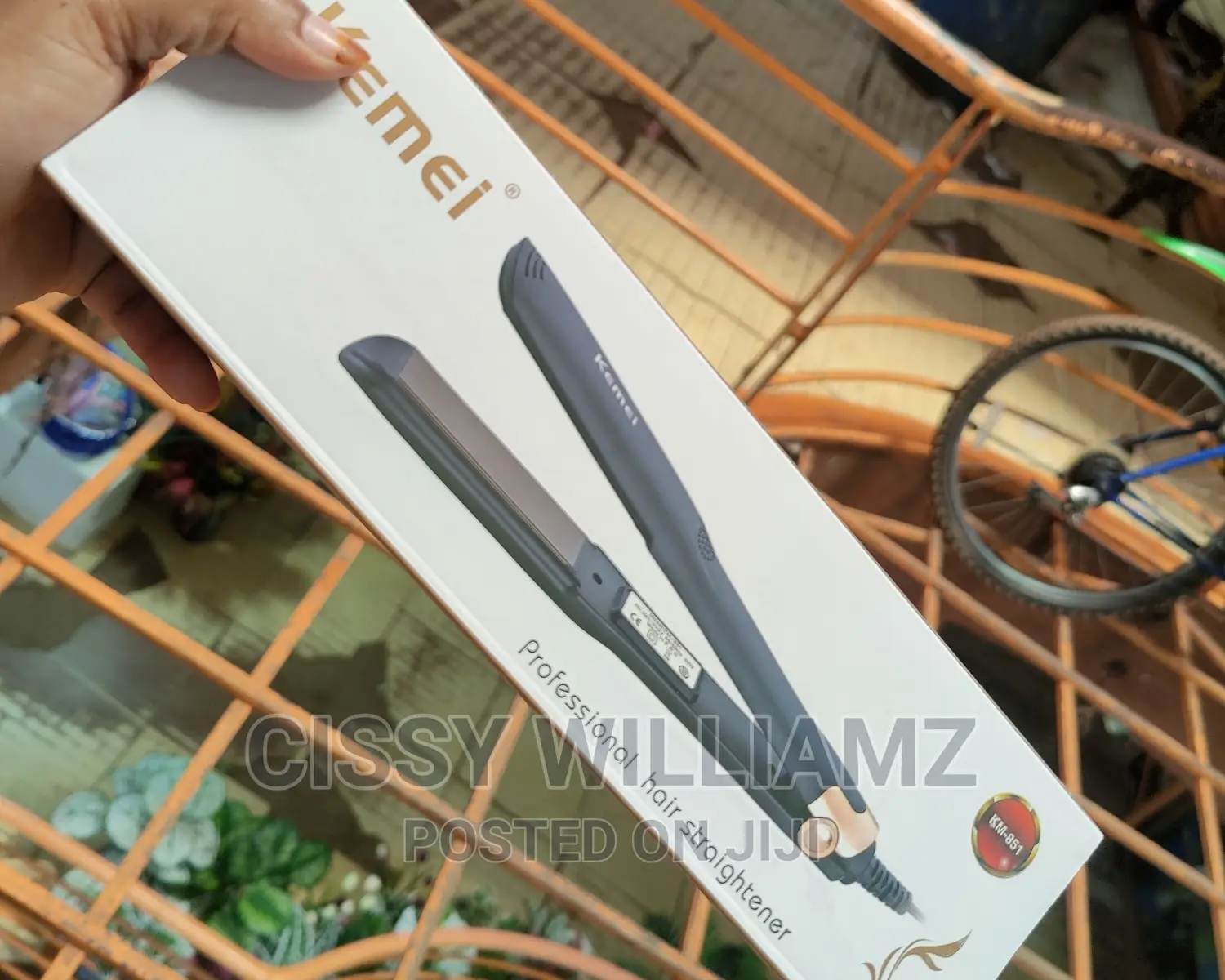 Hair Straightener Hair Iron Kemei Hair Iron/Hair Straightene