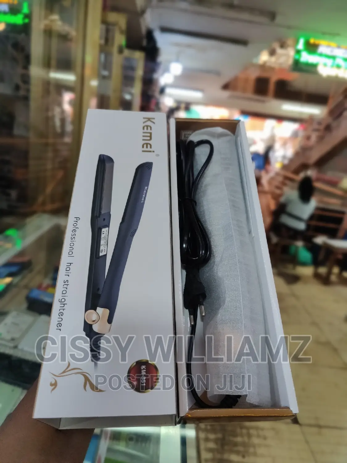 Straightening Ceramic Flat Hair Iron Electric Hair Iron
