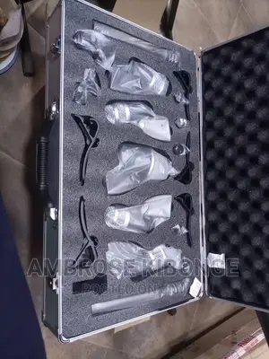 High Sound Quality SHURE Dynamic Full Kit Drum Microphones.