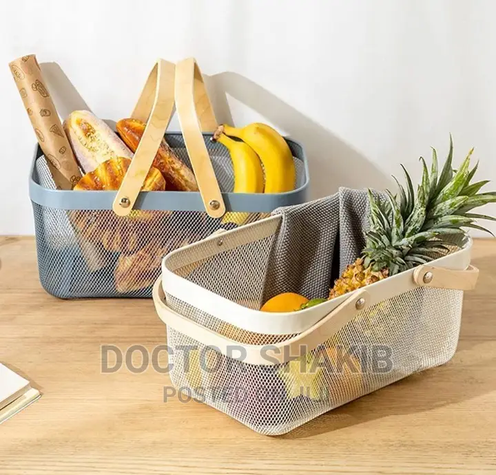 Handheld Picnic Large Capacity Storage Basket