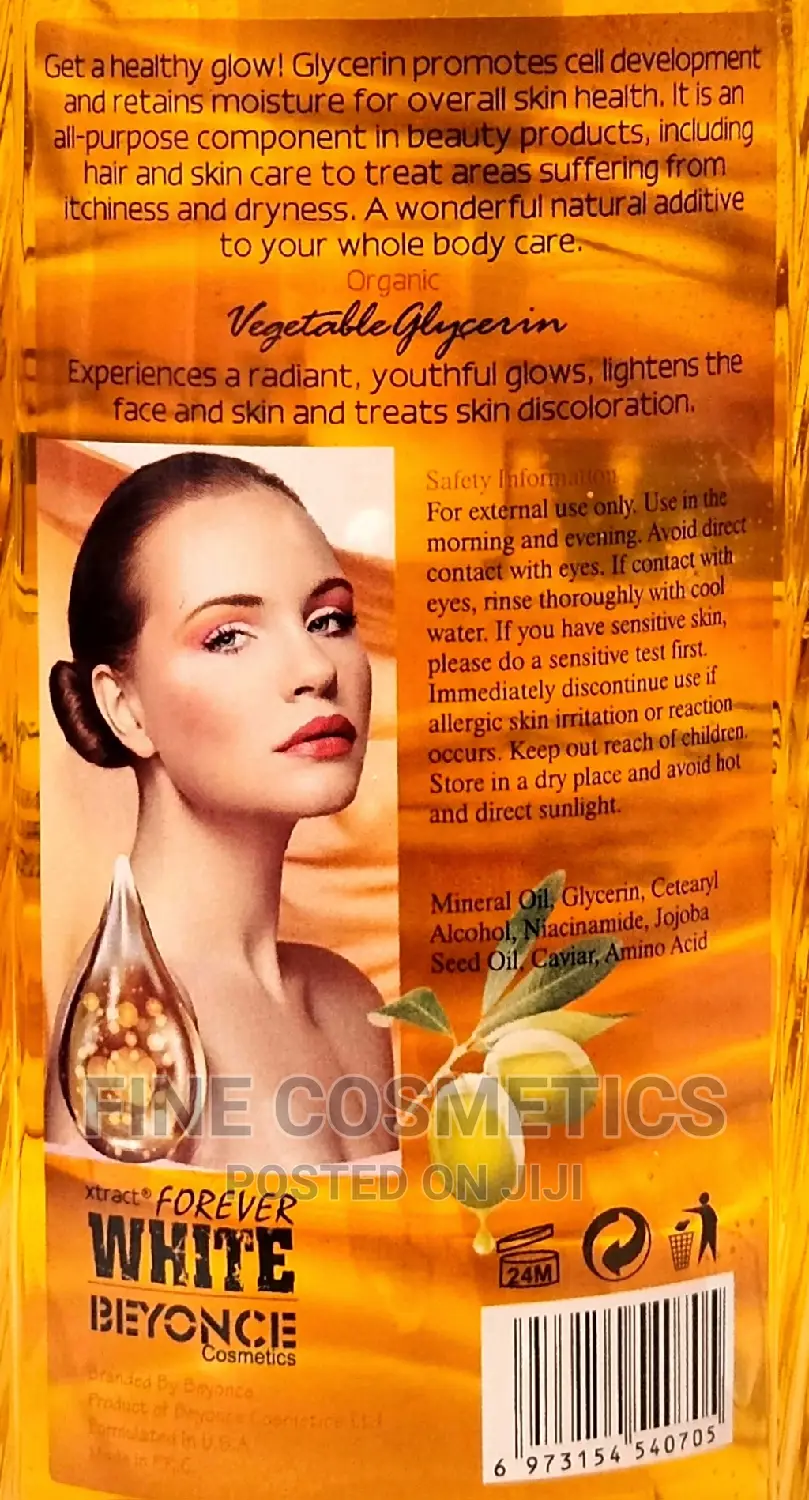 FOREVER WHITE Whitening CAVIAR and AMINO Acid Body Glycerin