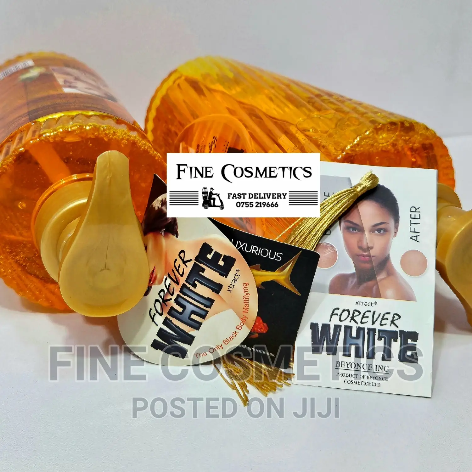 FOREVER WHITE Whitening CAVIAR and AMINO Acid Body Glycerin