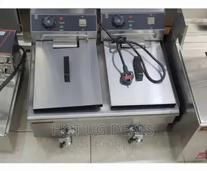 20L Double Commercial Electric Deep Fryer Stainless Steel