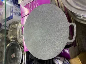 Flat Non-Stick Frying Pan With Handle