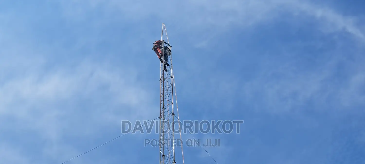 30 Meters High Fm Broadcast Towers, Fully Installed