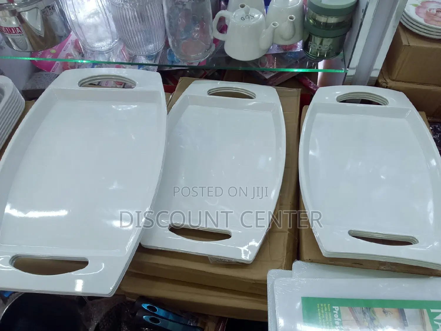 Melamine Tray White (Set)