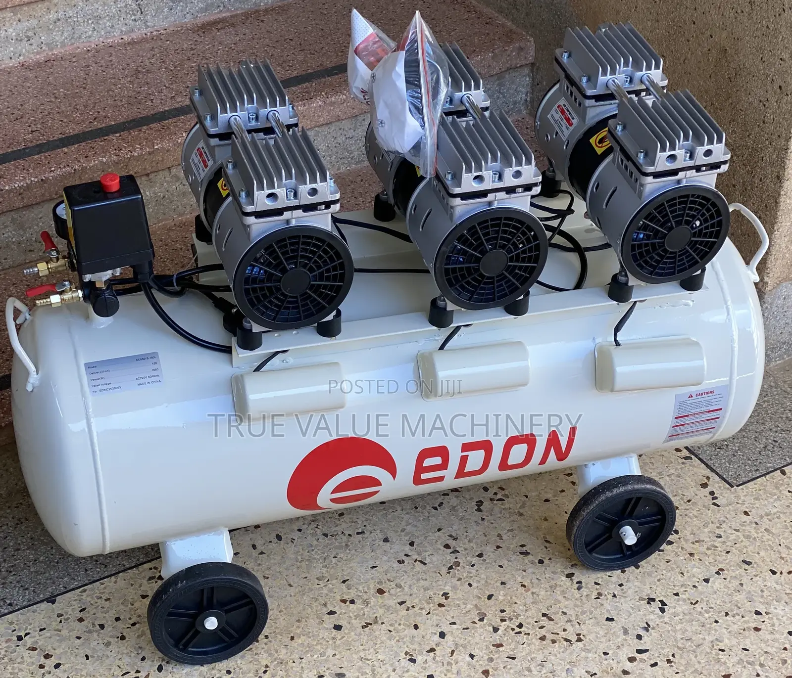 Super Silent Air Compressor 100 Litres
