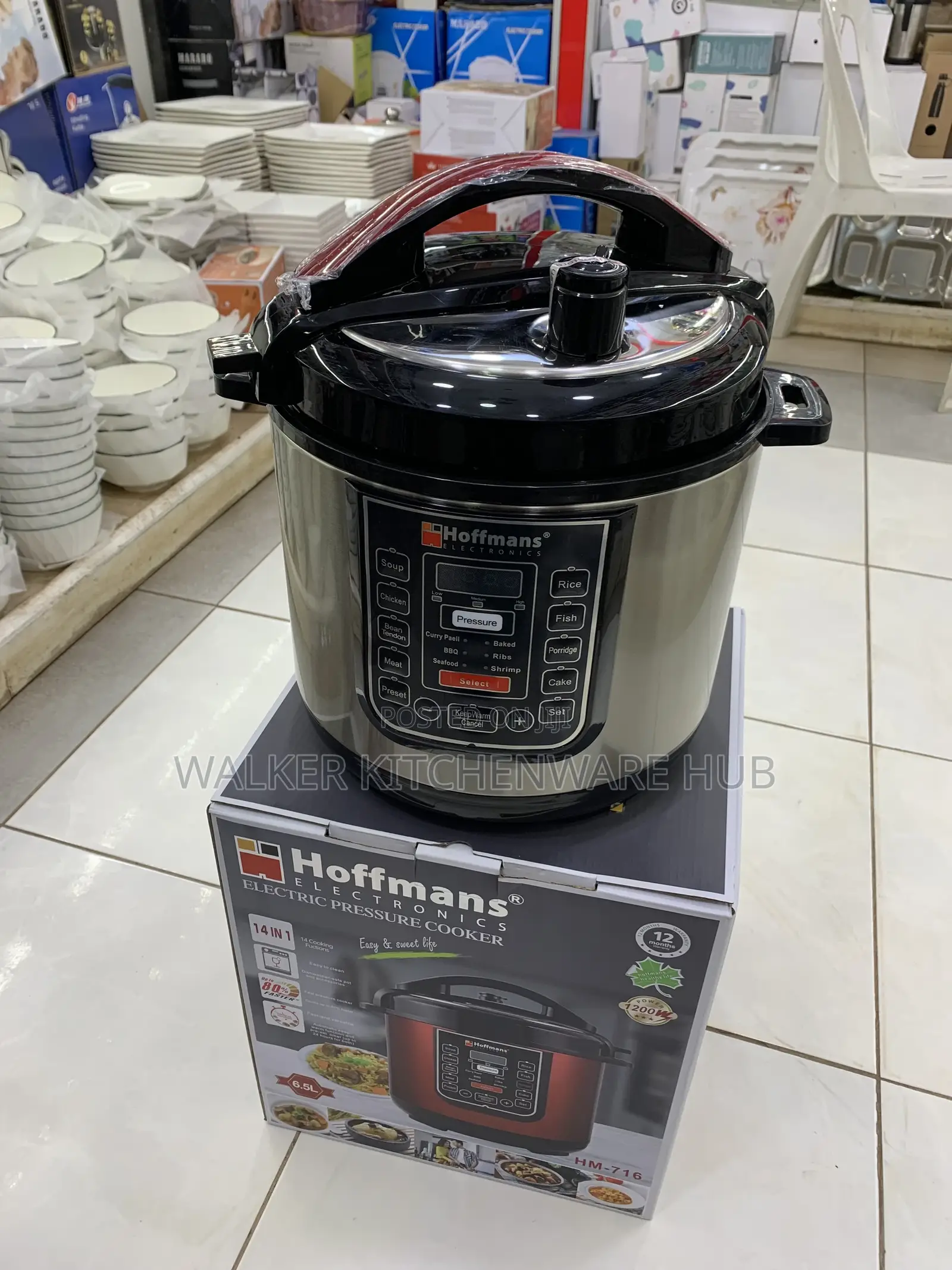 6.5l Hoffmans 14 in 1 Multifunctional Cooker