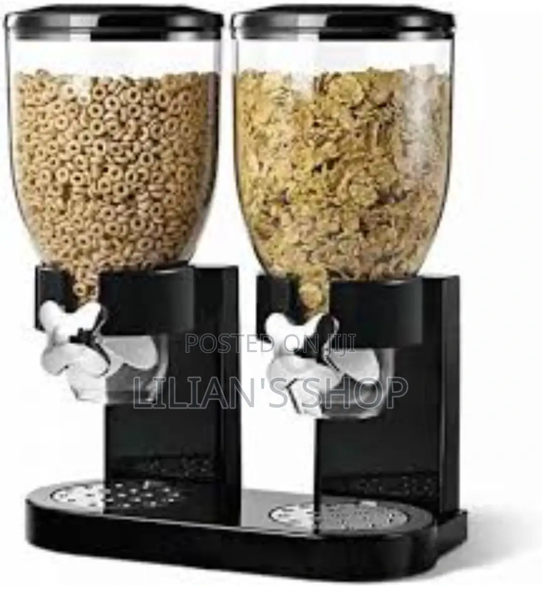 Double Kitchen Food Cereal Despenser