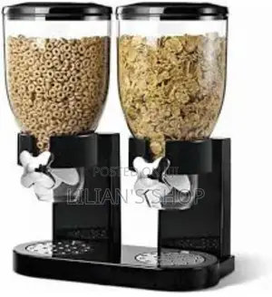 Double Kitchen Food Cereal Despenser