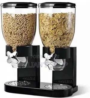Double Kitchen Food Cereal Despenser