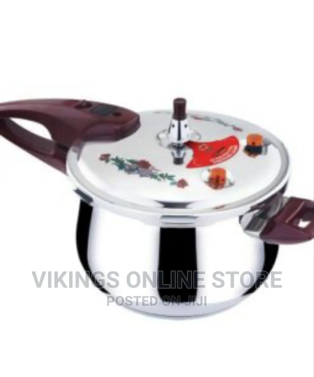 Tefal 6litres Stainless Steel Pressure Cooker With -Silver