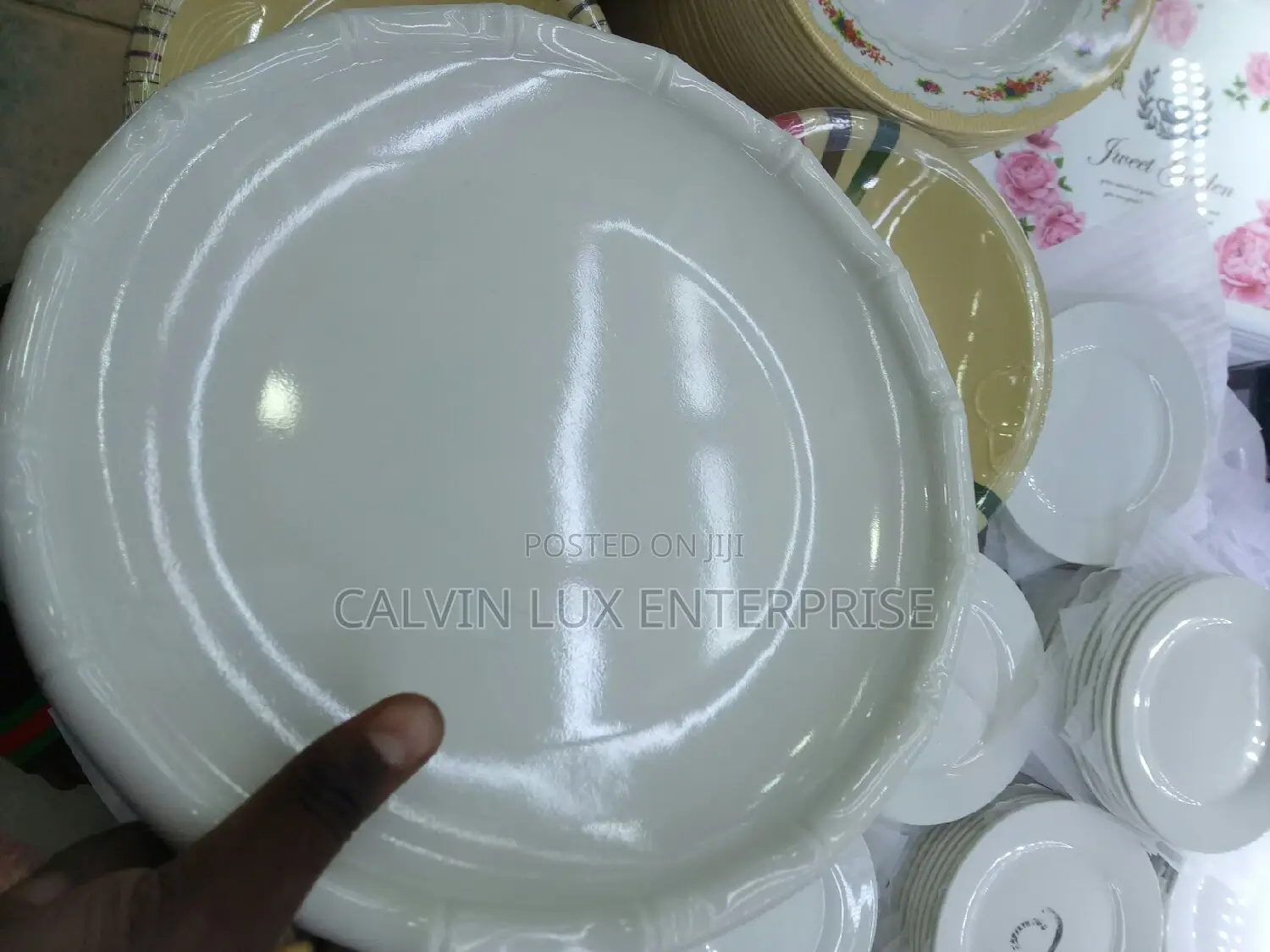 Heavy Fashionable Melamine Plate
