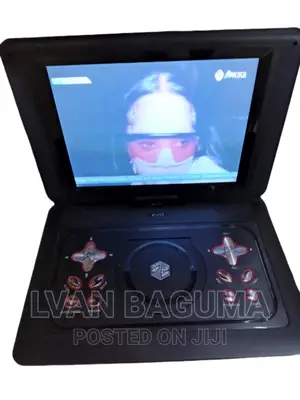 Photo - Portable EVD / DVD Player - AC/DC, TV.