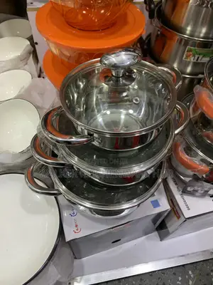 3pc Stainless Steel Kaisavilla Serving Cookware Dishes