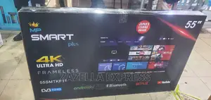 Smartplus 55 Inch Bluetooth Ultra HD Smart Tv – Black – B