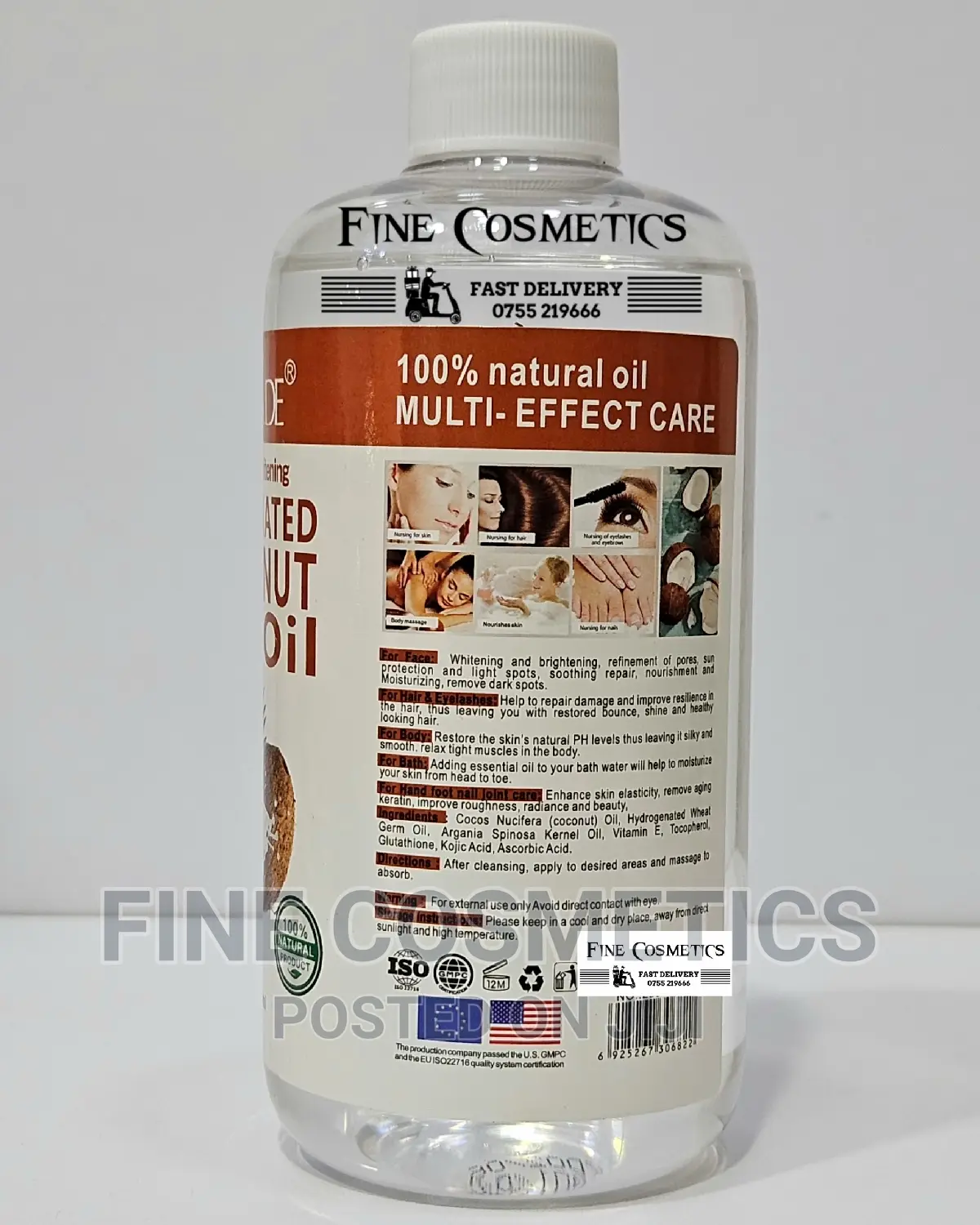BIG COCONUT OIL, Fractionated Coconut Oil for Skin and Hair.