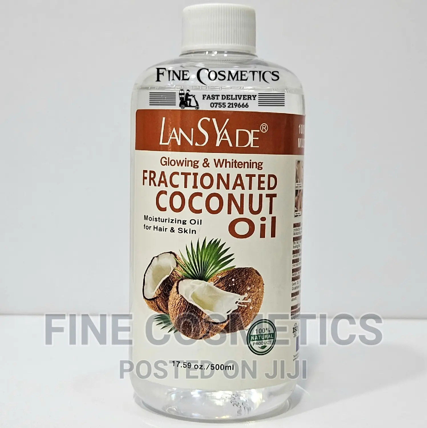 BIG COCONUT OIL, Fractionated Coconut Oil for Skin and Hair.