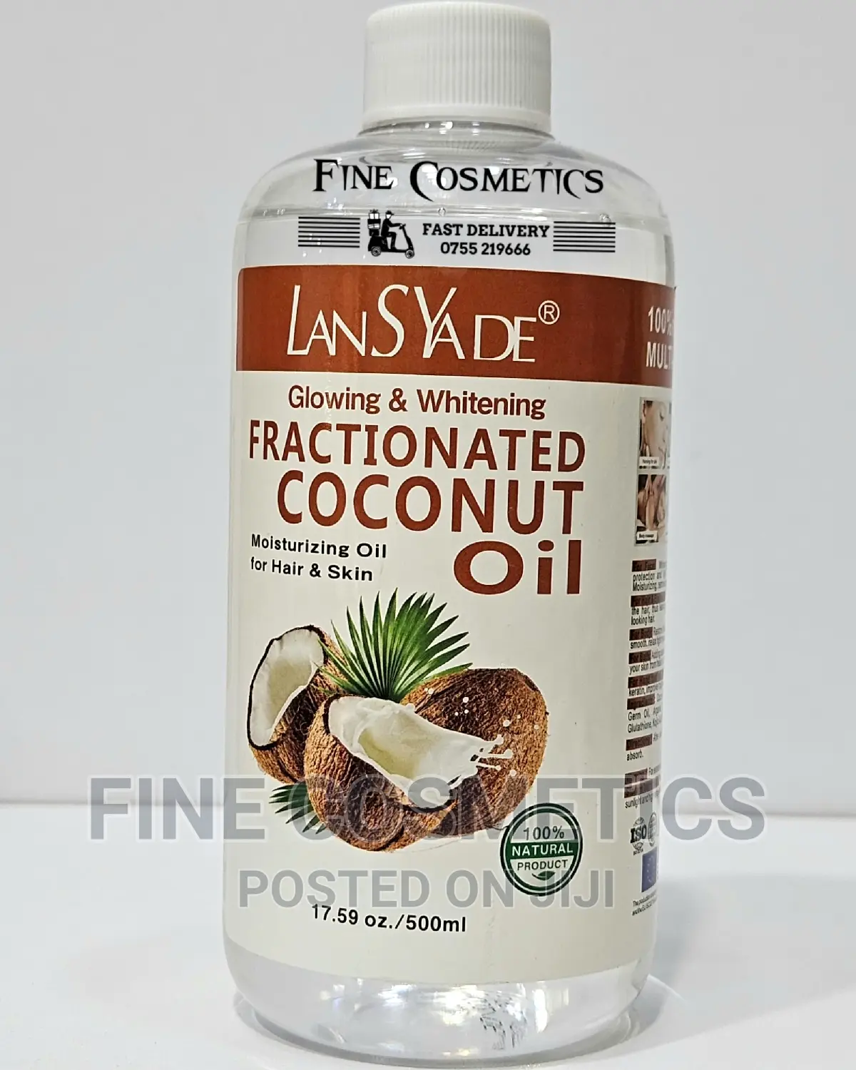 BIG COCONUT OIL, Fractionated Coconut Oil for Skin and Hair.
