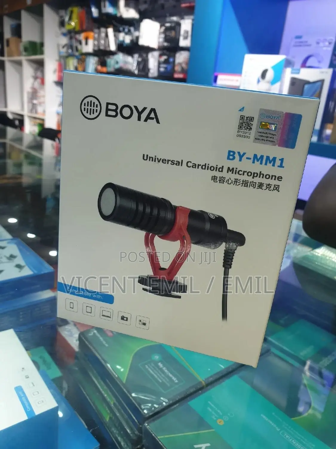 BOYA BY-MM1 Universal Cardioid Microphone