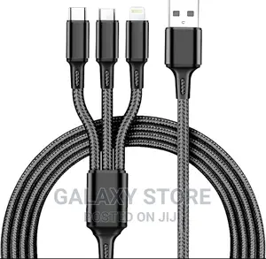3in1 Fast Charging Cable Multi Charging Cable for Charger