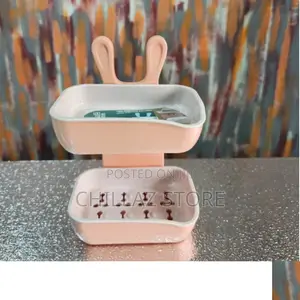 Double Layer Soap Dish Holder.