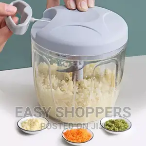 Manual Chopper Garlic Press Crusher Vegetable Onion Cutter