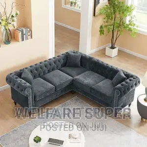 L Corner Grew in Color Chester Field Chair