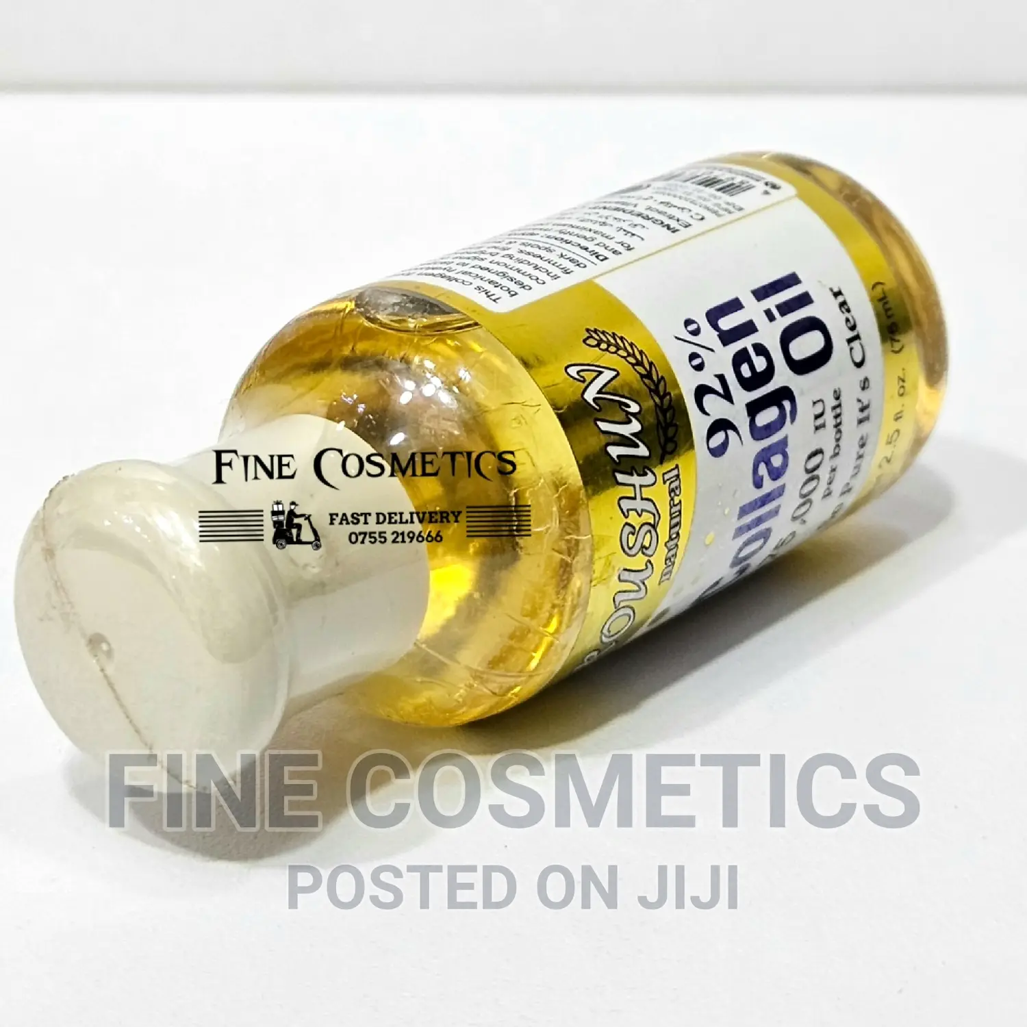 Pure Collagen Oil, 92% Anti-Aging Botanical Hyaluronic Acid