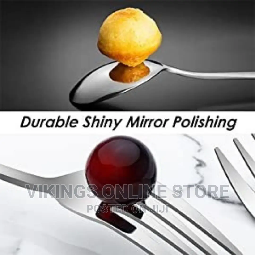 Stainless Steel 12 Pieces Set of Spoons Forks