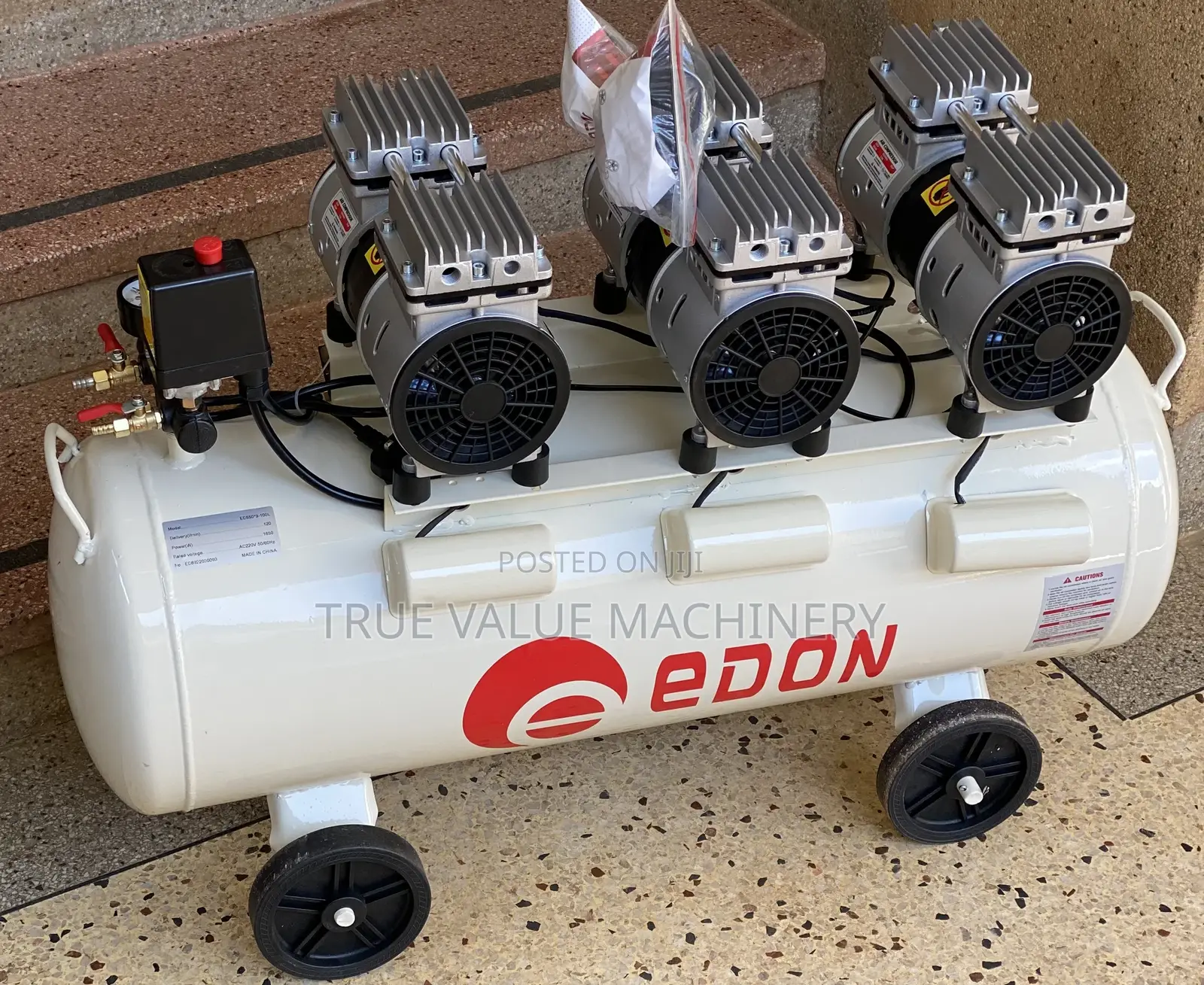 Super Silent Air Compressor 100 Litres