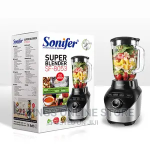 1000W Sonifer Super Motor Ice Crusher Processor 1.8L Blender