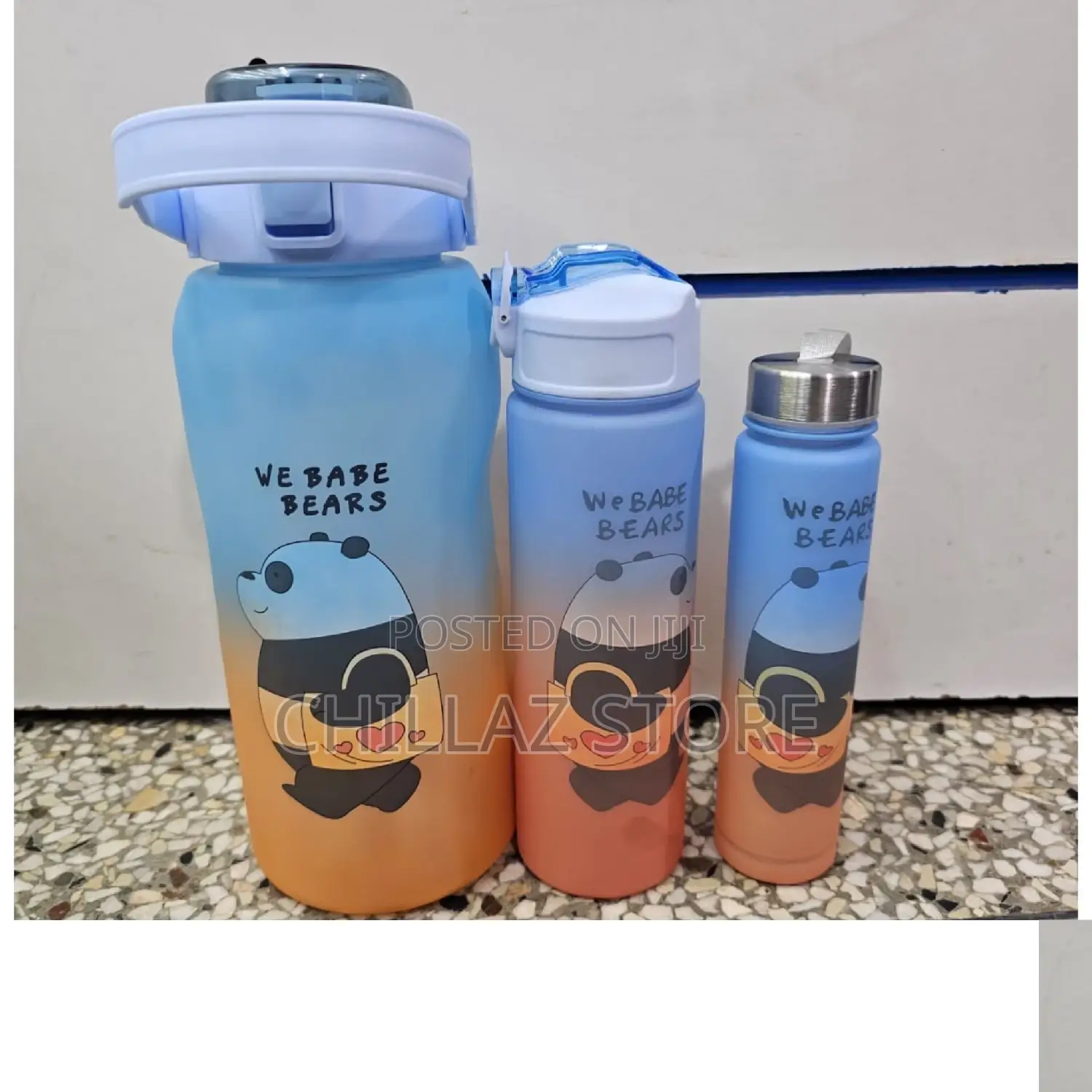 3pcs Water Bottle.
