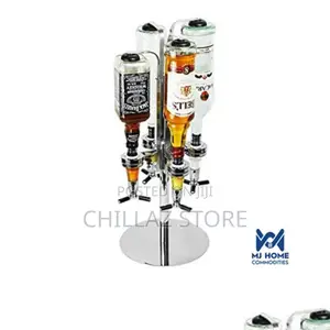 4 Bottles Bar Butler Wine Liquor.