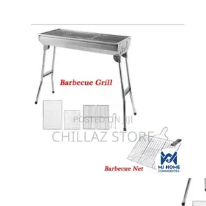 Stainless Steel Foldable BBQ Grill.