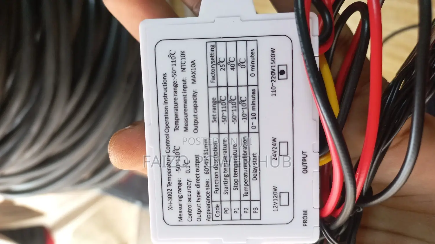 Temperature Controller for Egg Incubator and Aquarium