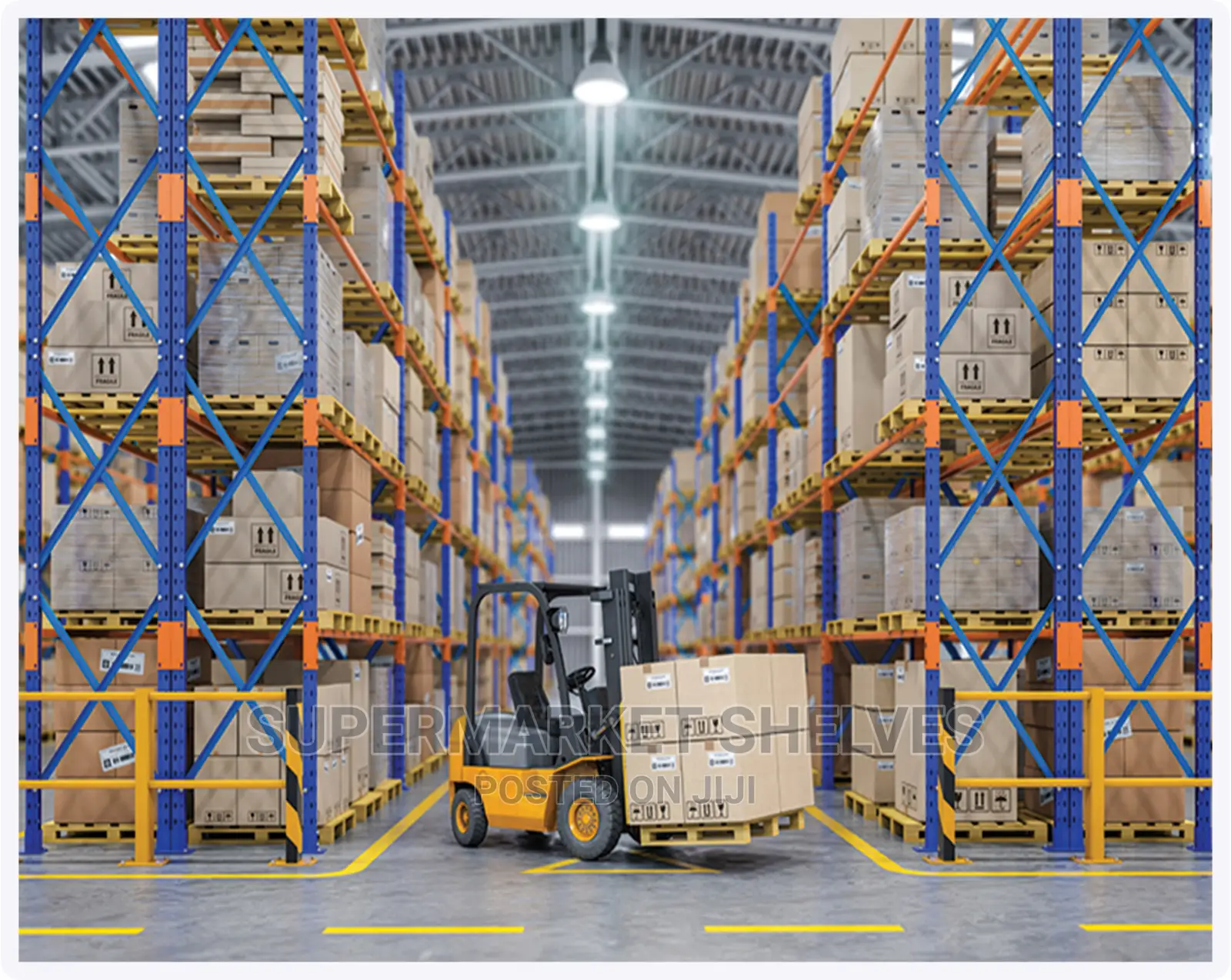 Storage Racks/Warehouse Shelves 1500x2500x2700 on Sale at 2.