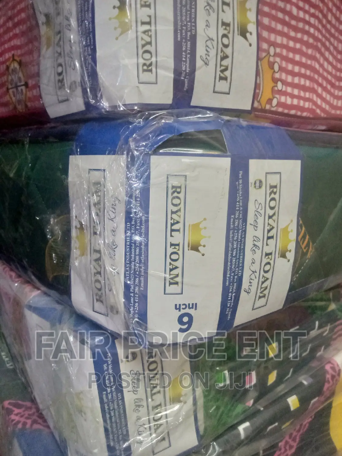 Royalfoam Mattress.5x6x6inches.( Green)