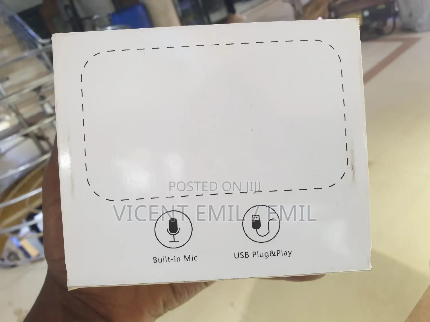 Webcam Z05 FHD 1080 With Inbuilt Mic