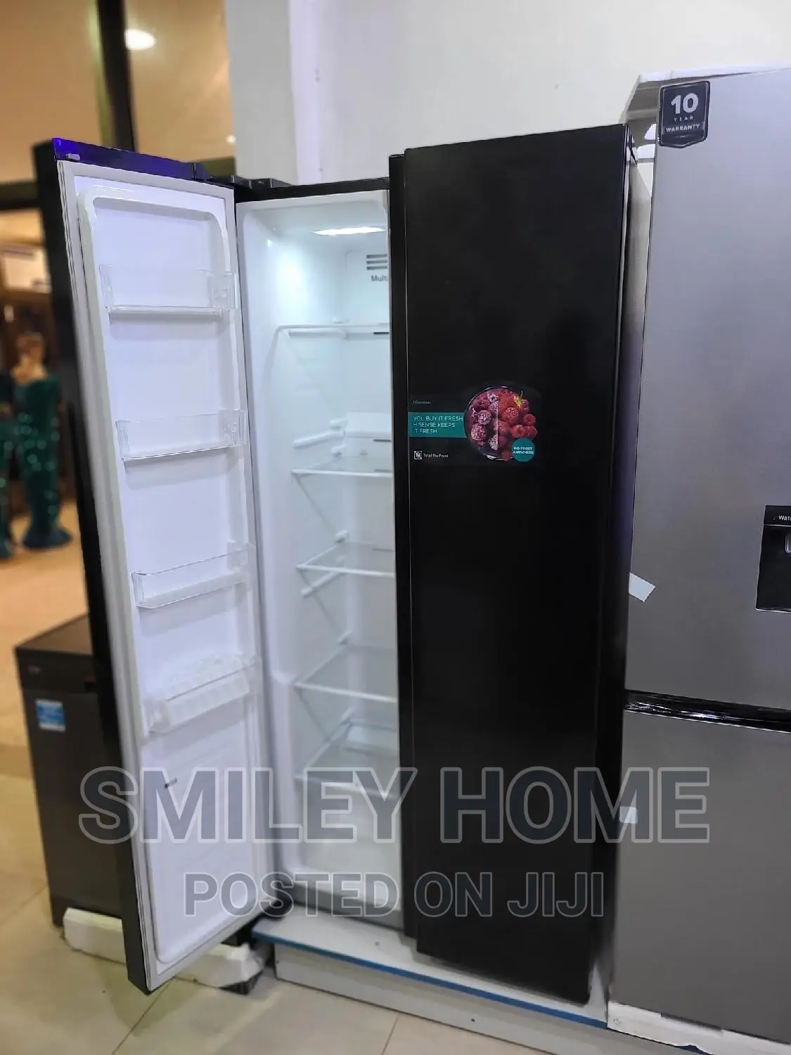 570ltrs Hisense Refrigerator Side by Side