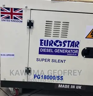 Eurostar 10kva Uk Super Silent Generator Automatic