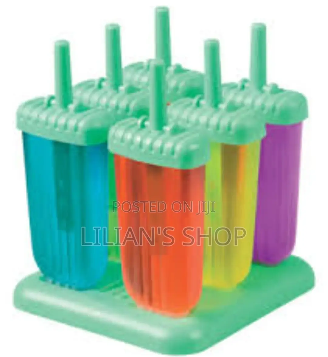 Popsicles Mould, Set of 6pieces Ice Pop Molds
