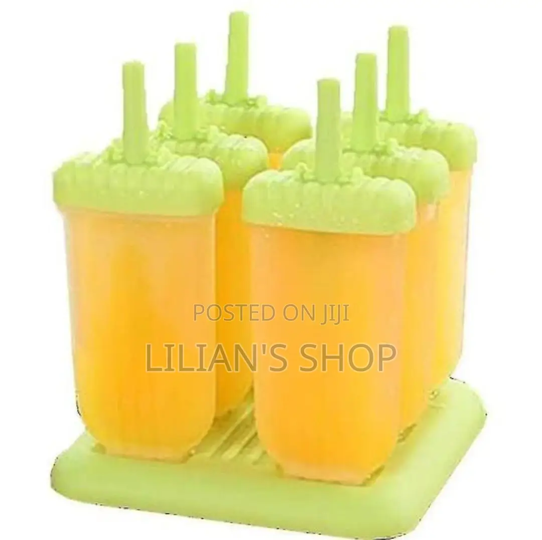 Popsicles Mould, Set of 6pieces Ice Pop Molds