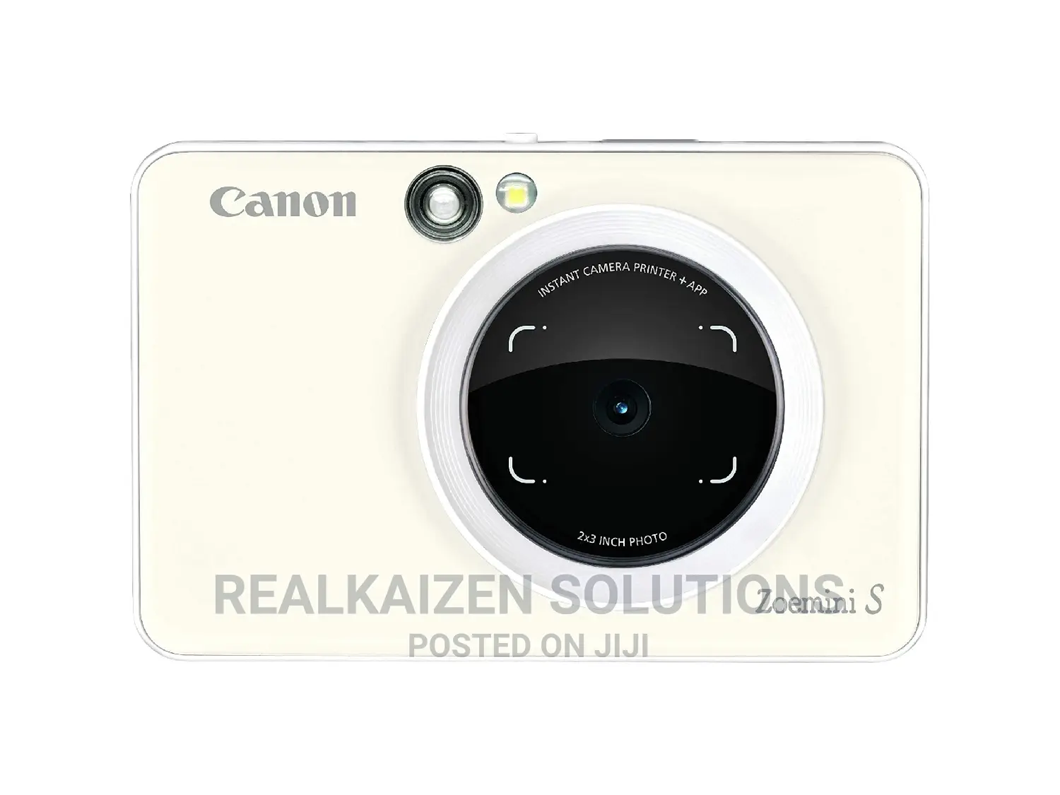 CANON Zoemini S Instant Pocket Camera Printer | Pearl White