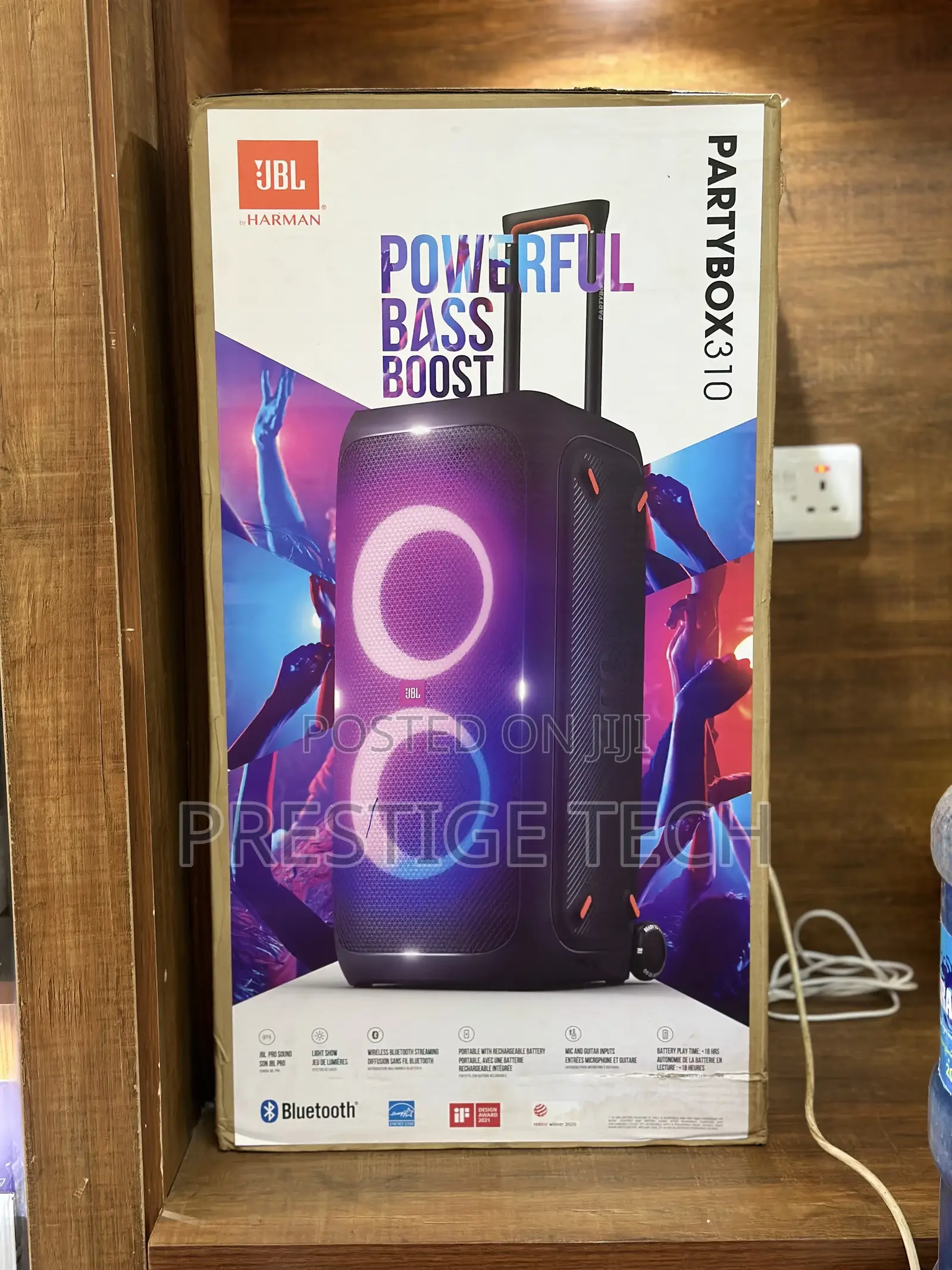 Jbl Partybox 310 Party Speaker 240w Sound Dazzling Lights